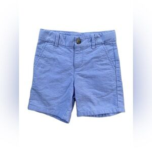 Janie and Jack Size 4 Light Blue Oxford Shorts